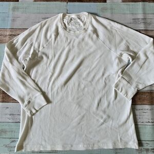 Denver Hayes Men's Long-Sleeve Thermal Crew Shirt - White